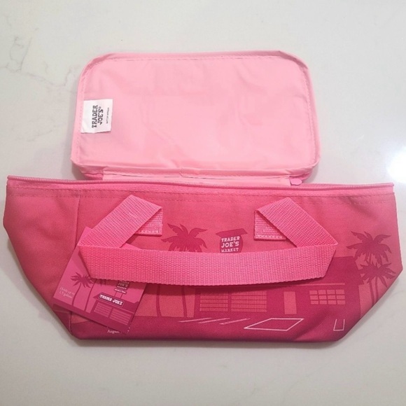 Trader Joe’s Pink Insulated Bag - Picture 2 of 2